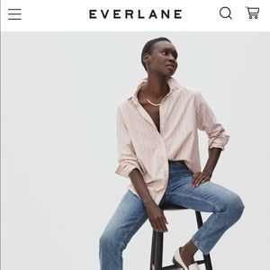 Silky cotton relaxed shirt